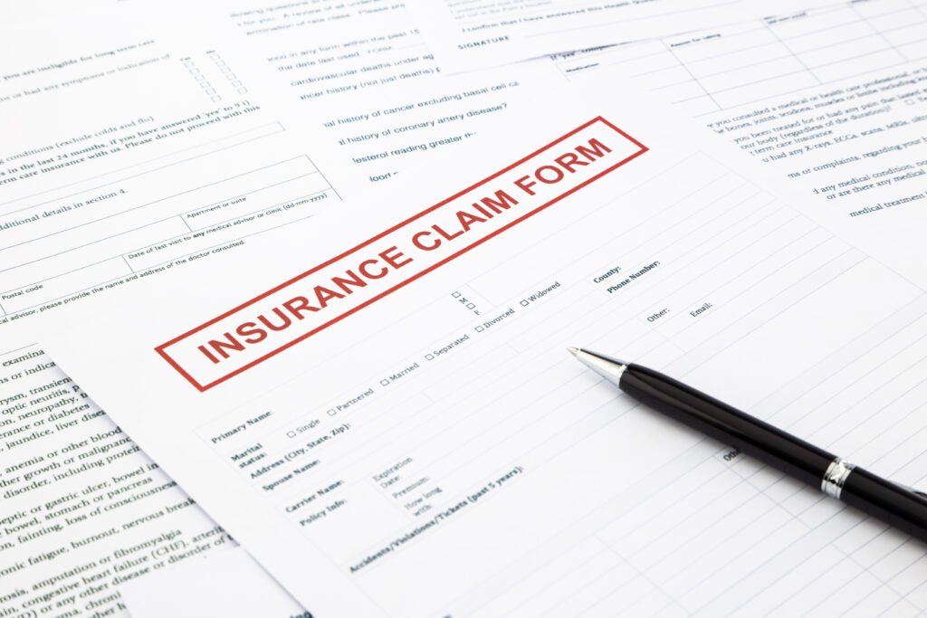 Insurance Policy Claim Form