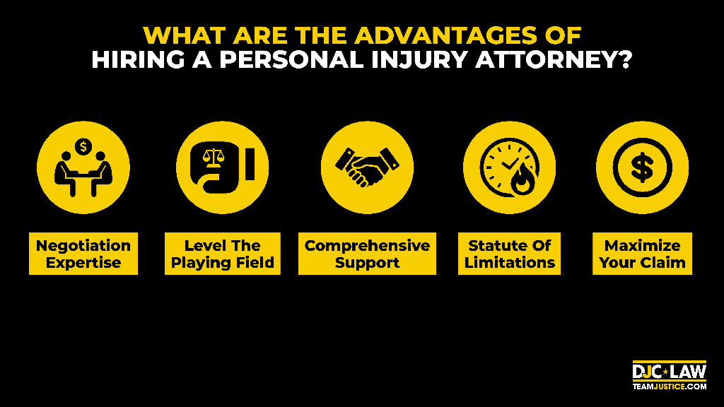 Personal injury attorneys offer legal expertise, improve settlement outcomes, and support clients through challenging times.