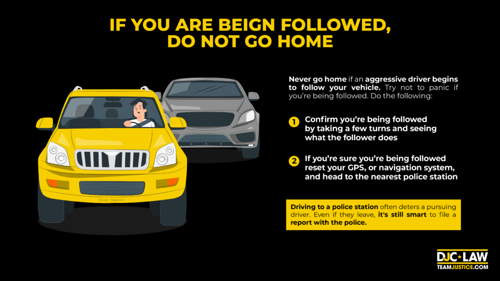 A warning for beginners to avoid returning home if they sense they are being followed, highlighting the importance of vigilance.