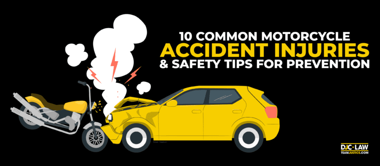 10 Common Motorcycle Accident Injuries+ Actionable Safety Tips