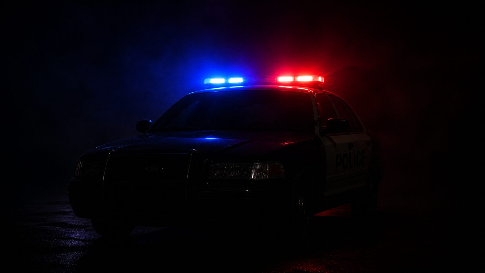police car